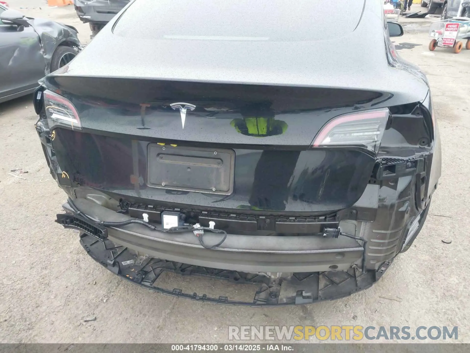 6 Фотография поврежденного автомобиля 5YJ3E1EA1PF578920 TESLA MODEL 3 2023