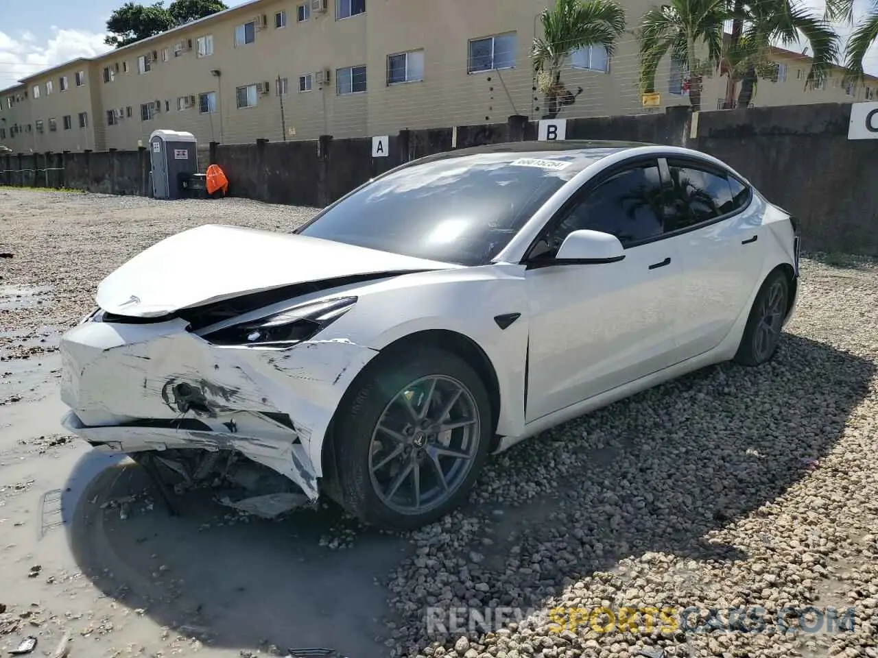 1 Фотография поврежденного автомобиля 5YJ3E1EA1PF582899 TESLA MODEL 3 2023