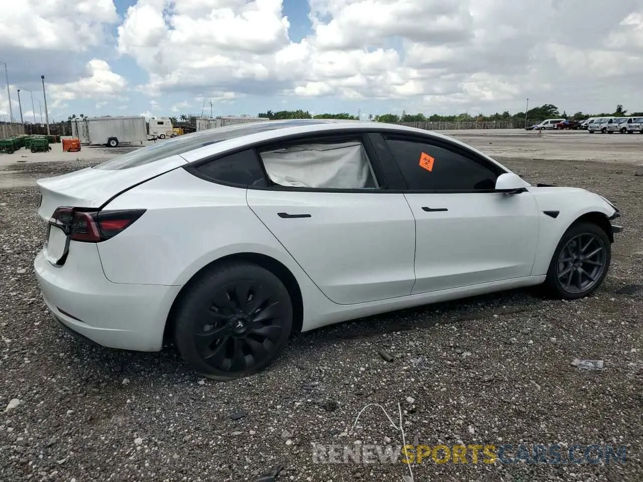 3 Photograph of a damaged car 5YJ3E1EA1PF600818 TESLA MODEL 3 2023