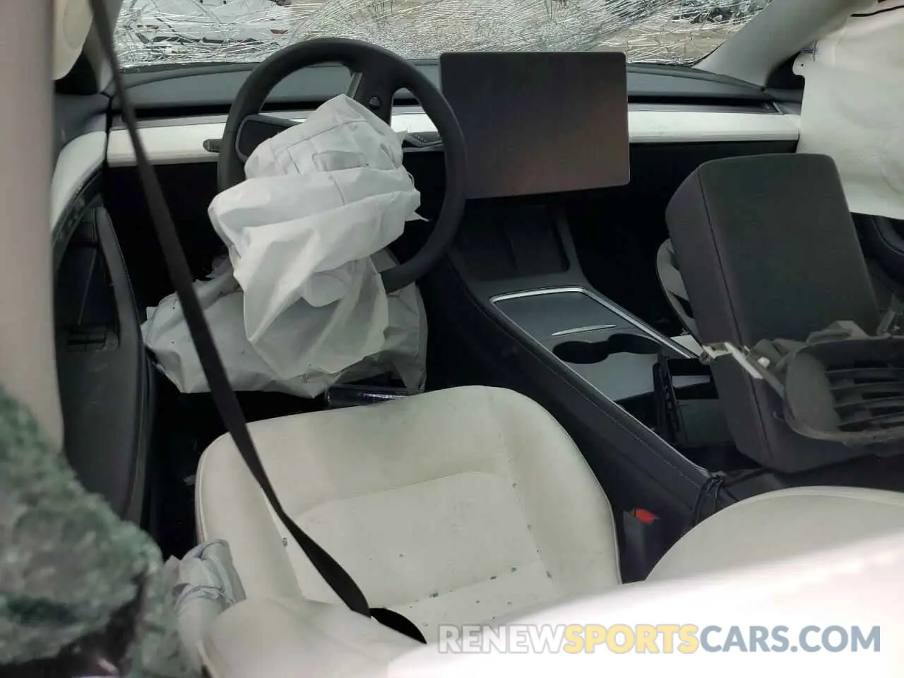 8 Photograph of a damaged car 5YJ3E1EA1PF600818 TESLA MODEL 3 2023