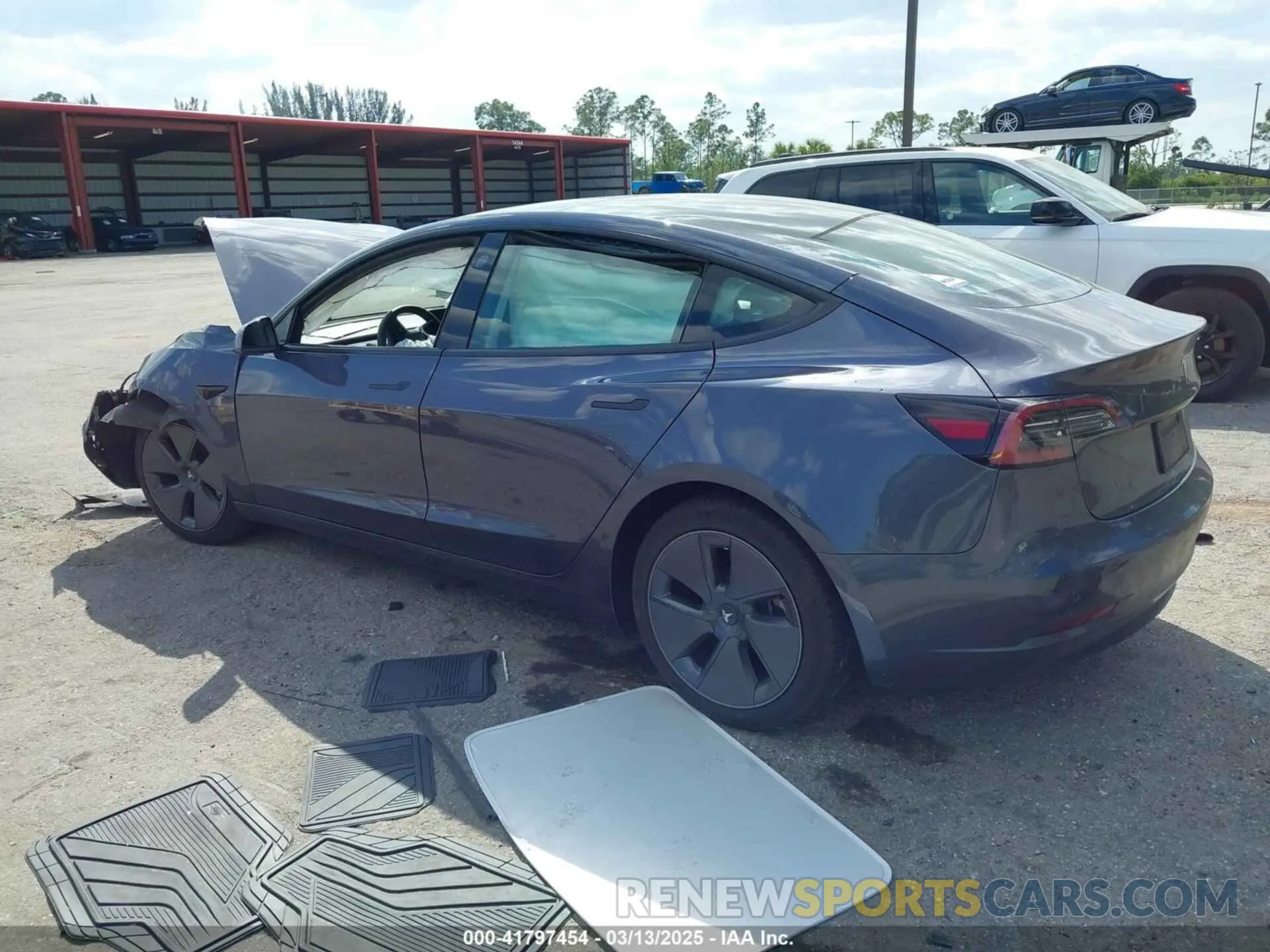 3 Photograph of a damaged car 5YJ3E1EA1PF601418 TESLA MODEL 3 2023