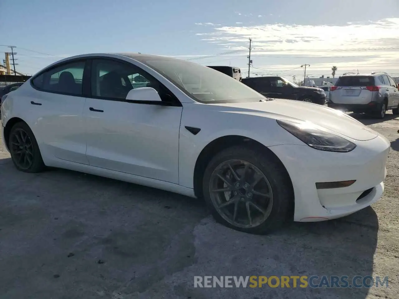4 Фотография поврежденного автомобиля 5YJ3E1EA1PF601693 TESLA MODEL 3 2023