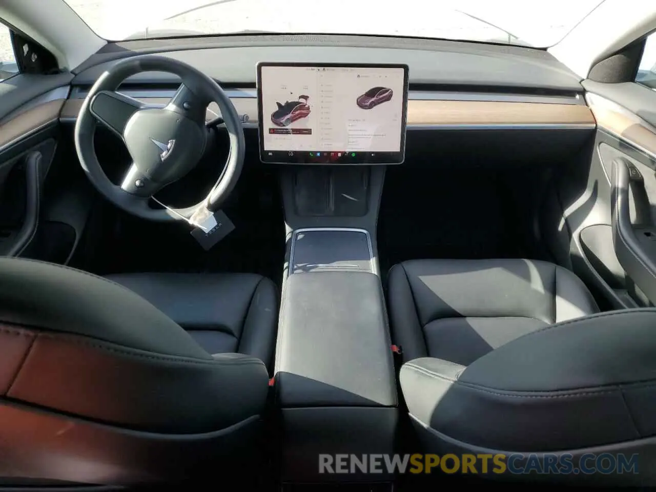 8 Фотография поврежденного автомобиля 5YJ3E1EA1PF601693 TESLA MODEL 3 2023