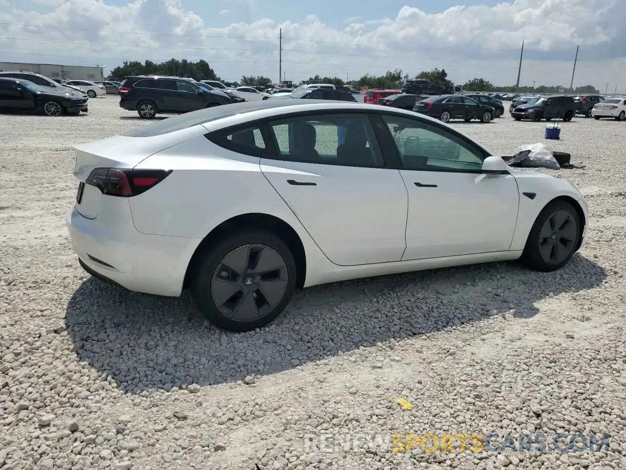 3 Photograph of a damaged car 5YJ3E1EA1PF608109 TESLA MODEL 3 2023