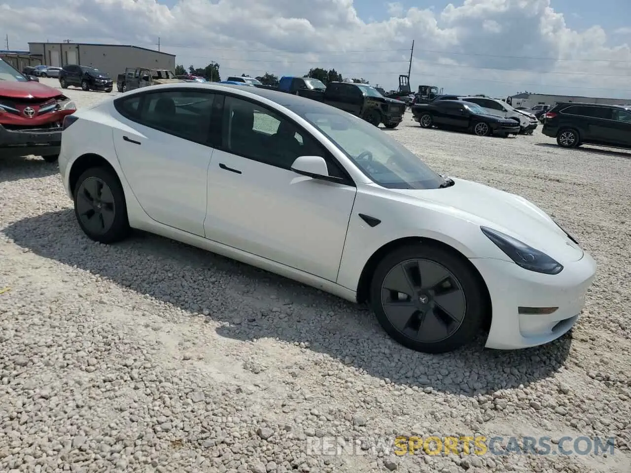 4 Photograph of a damaged car 5YJ3E1EA1PF608109 TESLA MODEL 3 2023