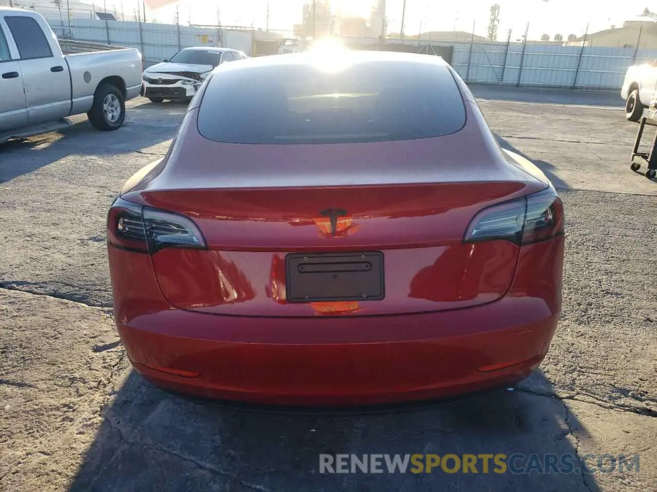 6 Фотография поврежденного автомобиля 5YJ3E1EA1PF616727 TESLA MODEL 3 2023