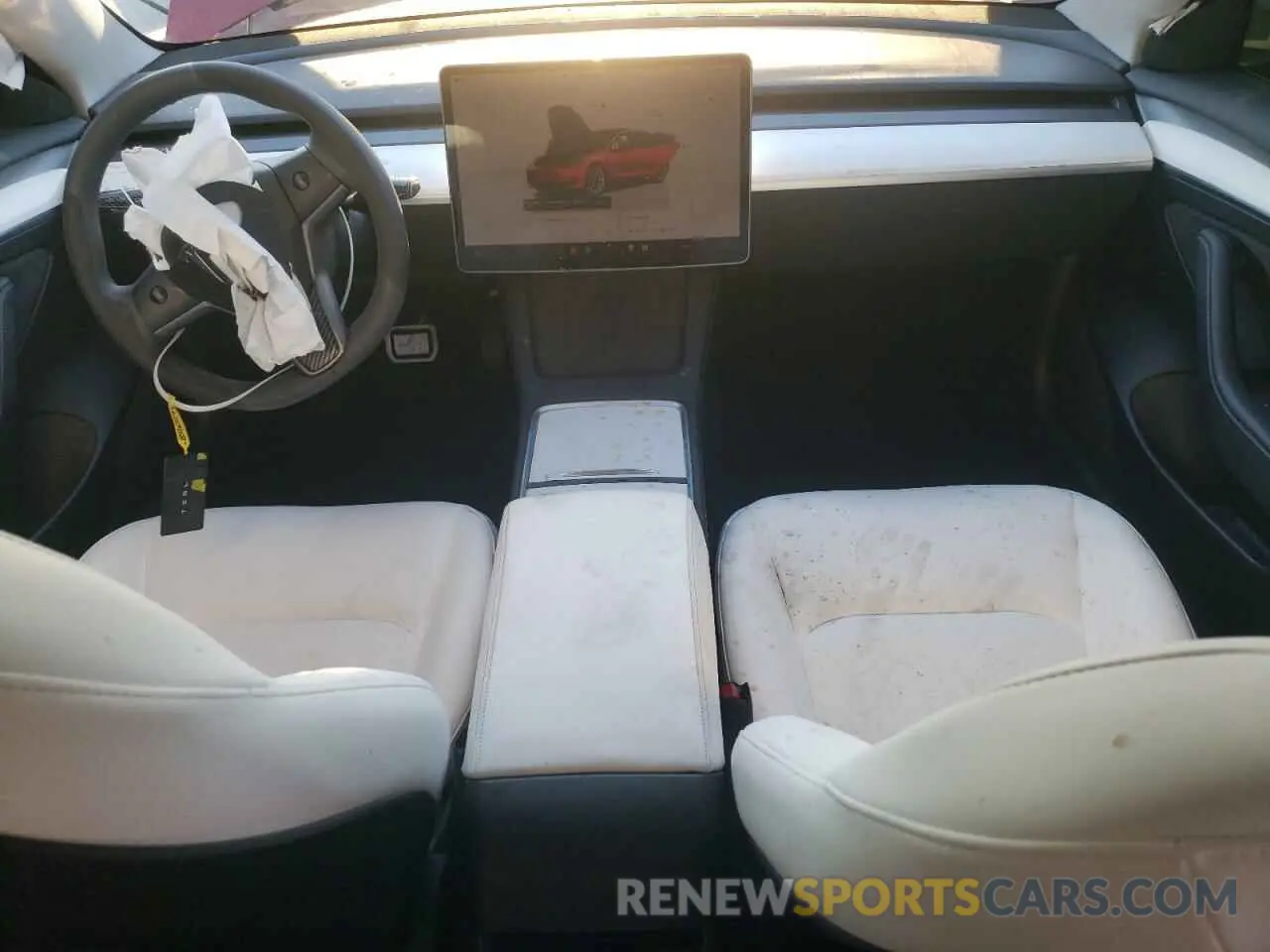 8 Фотография поврежденного автомобиля 5YJ3E1EA1PF616727 TESLA MODEL 3 2023