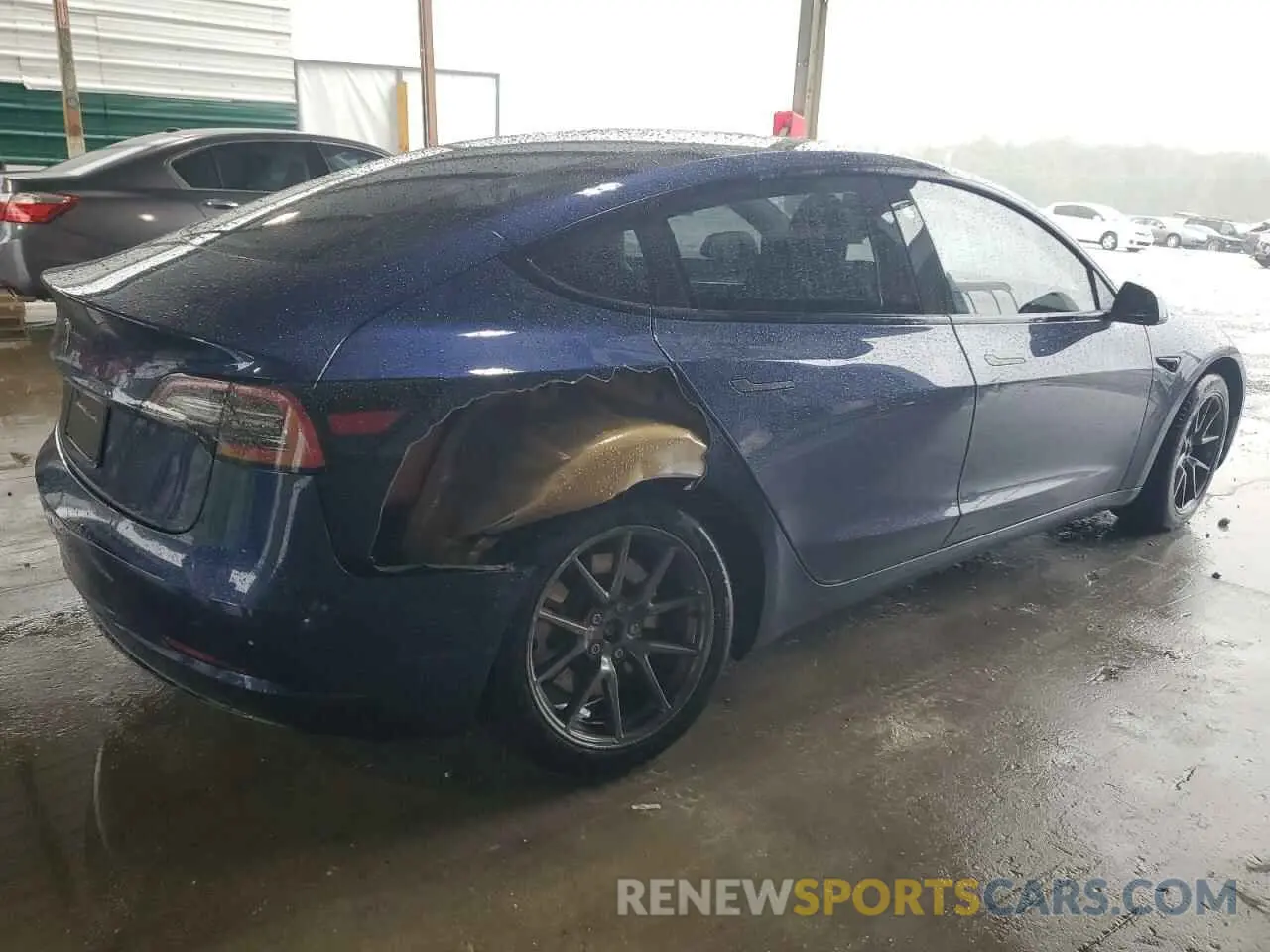 3 Photograph of a damaged car 5YJ3E1EA1PF617425 TESLA MODEL 3 2023