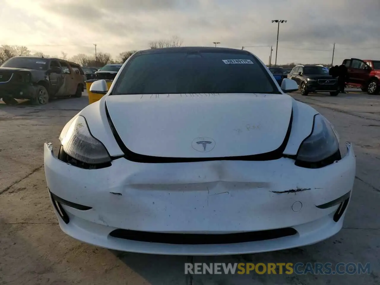 5 Фотография поврежденного автомобиля 5YJ3E1EA1PF619885 TESLA MODEL 3 2023