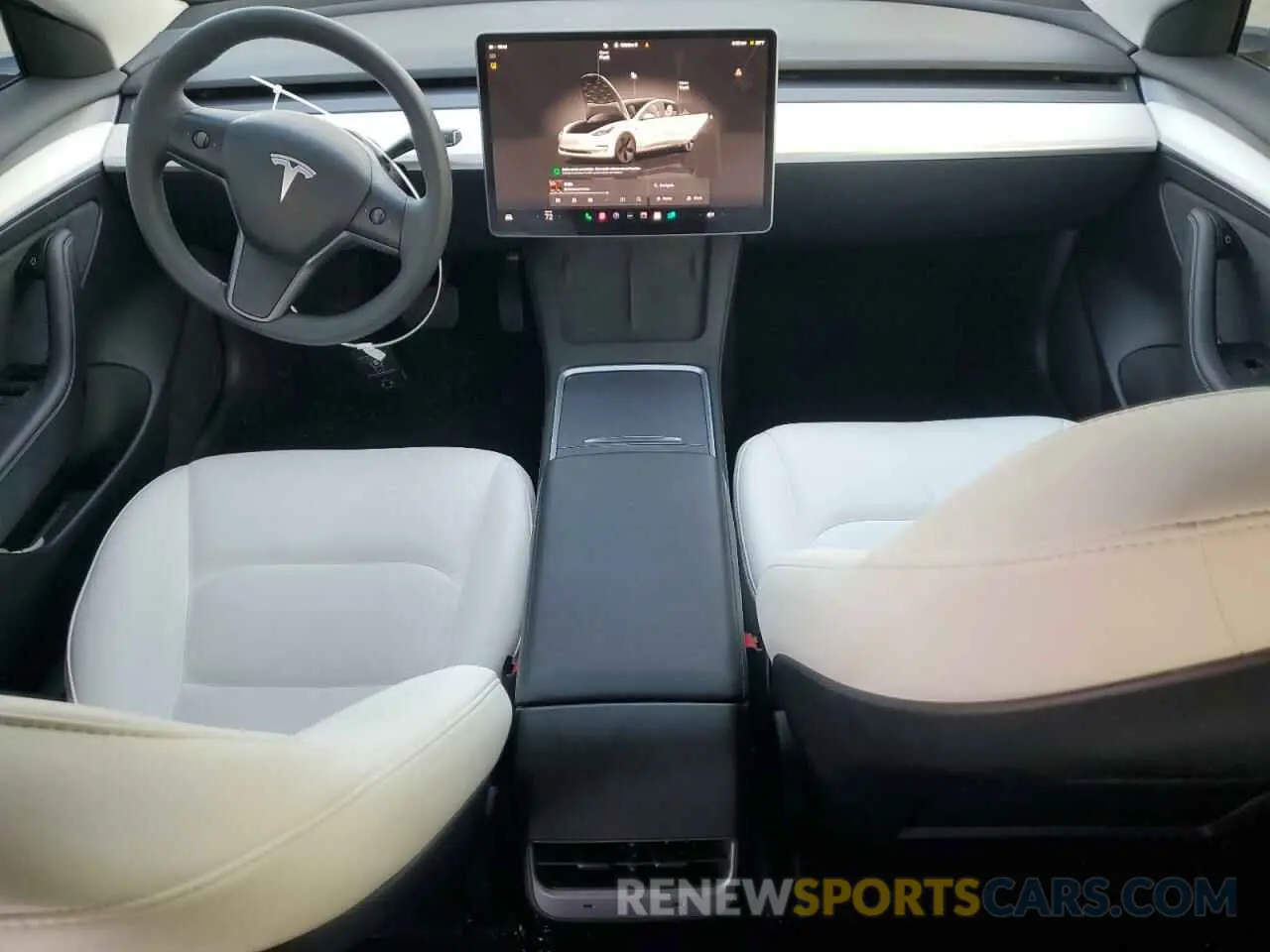 8 Фотография поврежденного автомобиля 5YJ3E1EA1PF619885 TESLA MODEL 3 2023