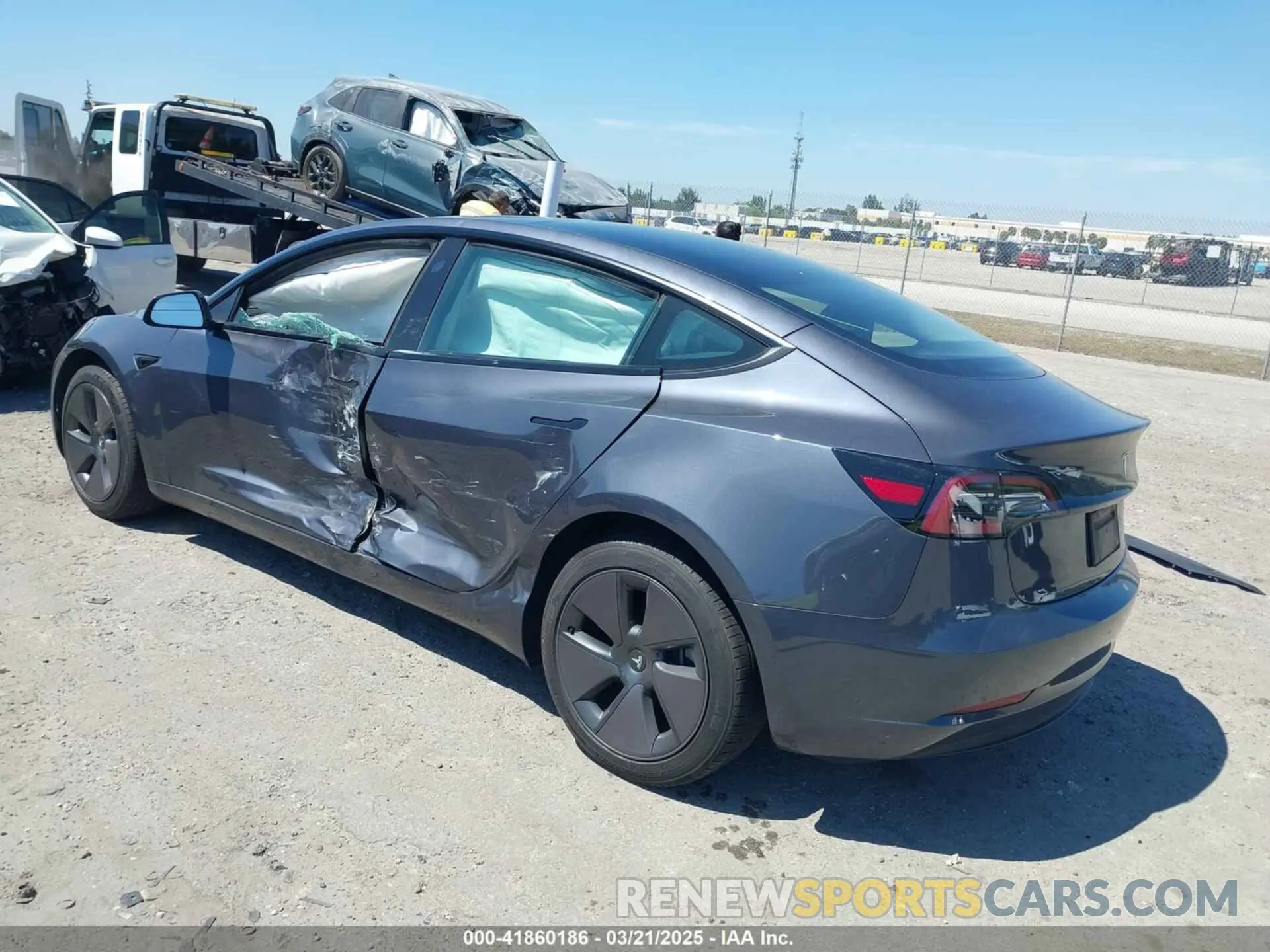 3 Фотография поврежденного автомобиля 5YJ3E1EA1PF622012 TESLA MODEL 3 2023