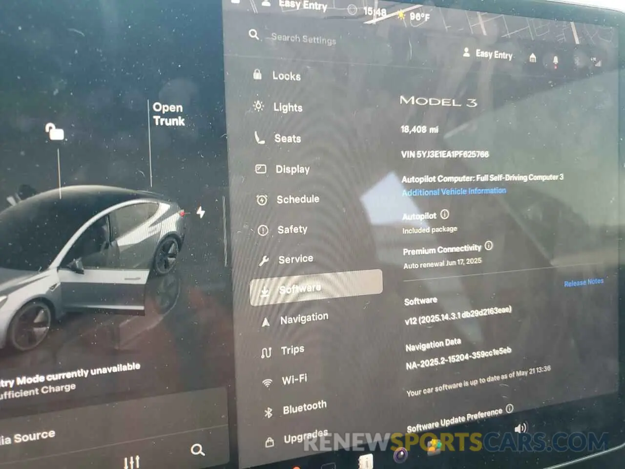 9 Фотография поврежденного автомобиля 5YJ3E1EA1PF625766 TESLA MODEL 3 2023