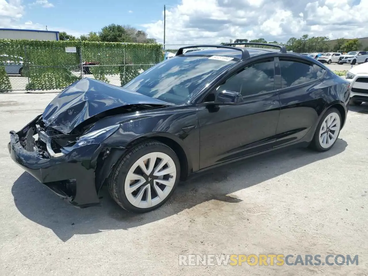 1 Фотография поврежденного автомобиля 5YJ3E1EA1PF639389 TESLA MODEL 3 2023