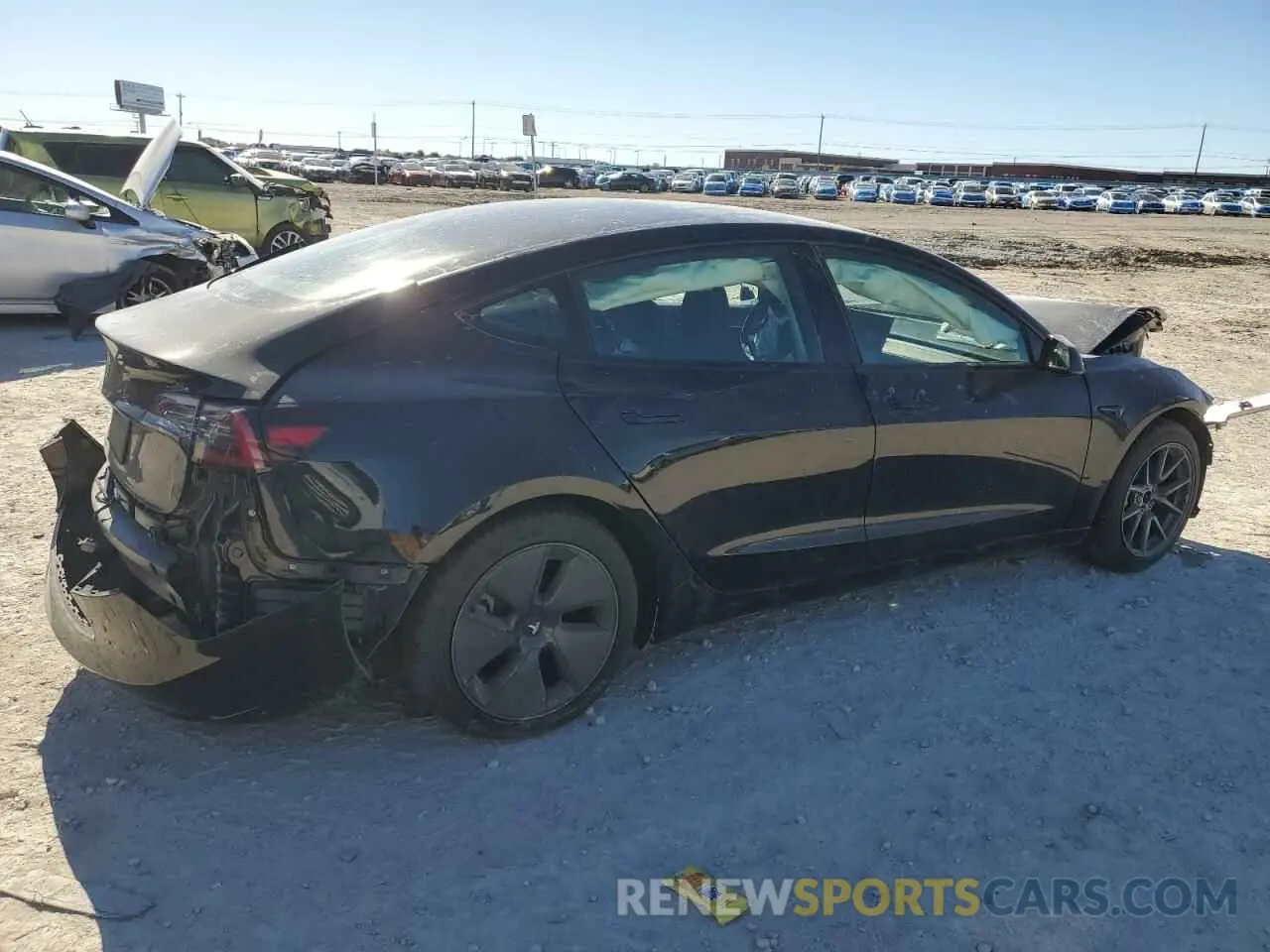 3 Photograph of a damaged car 5YJ3E1EA1PF644804 TESLA MODEL 3 2023
