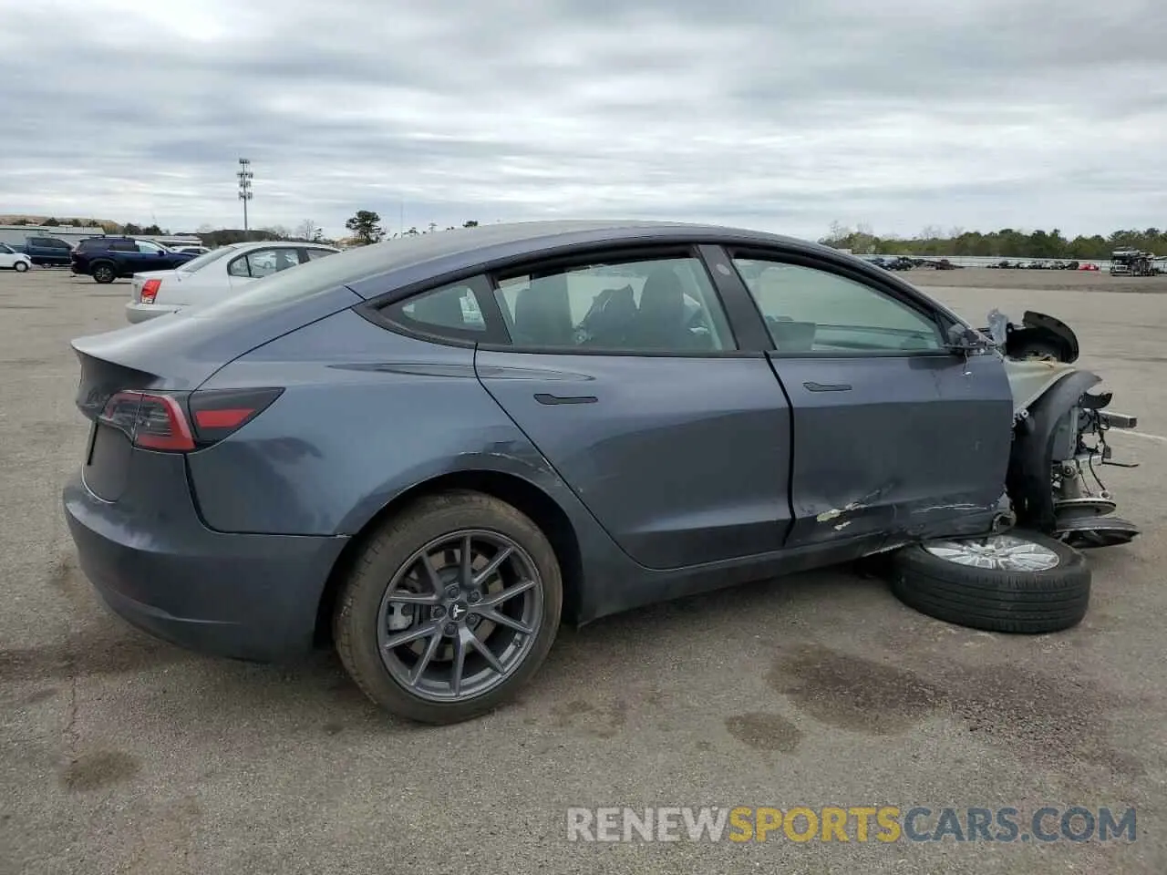 3 Фотография поврежденного автомобиля 5YJ3E1EA1PF645130 TESLA MODEL 3 2023