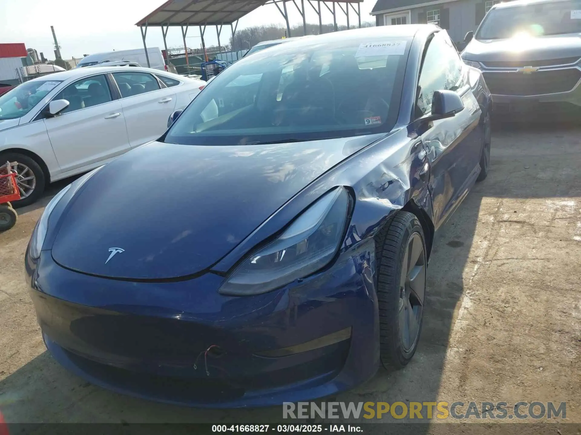 12 Photograph of a damaged car 5YJ3E1EA1PF655558 TESLA MODEL 3 2023