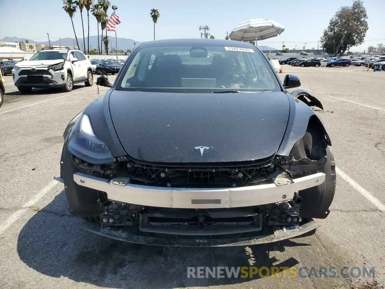 5 Фотография поврежденного автомобиля 5YJ3E1EA1PF665572 TESLA MODEL 3 2023