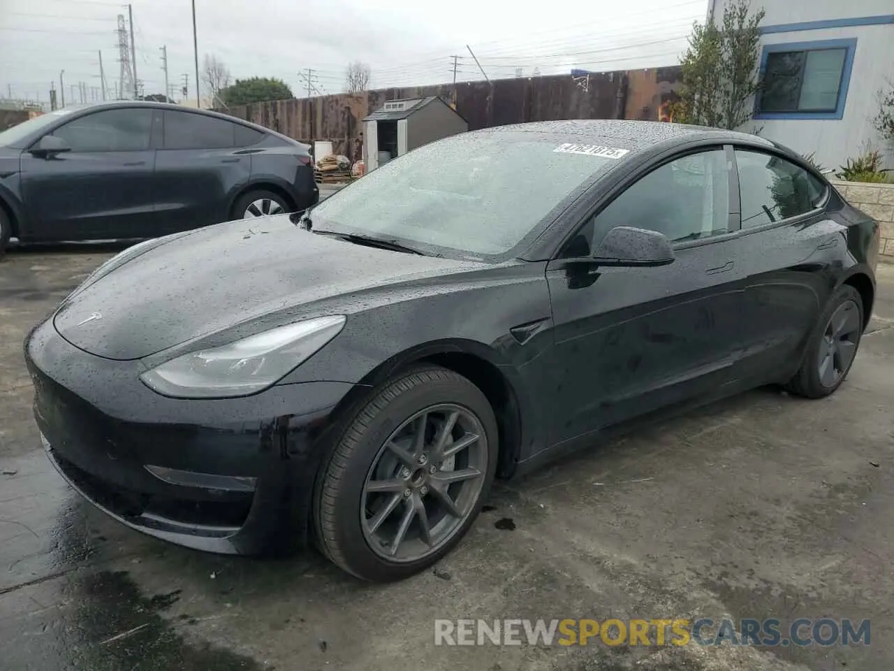 1 Фотография поврежденного автомобиля 5YJ3E1EA1PF677592 TESLA MODEL 3 2023