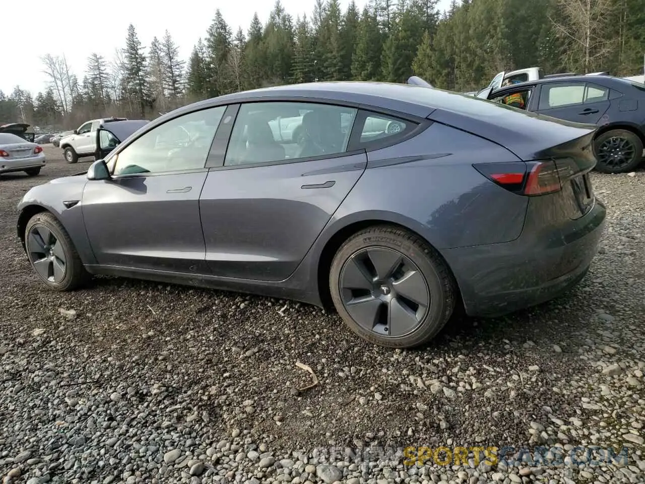 2 Фотография поврежденного автомобиля 5YJ3E1EA1PF679696 TESLA MODEL 3 2023
