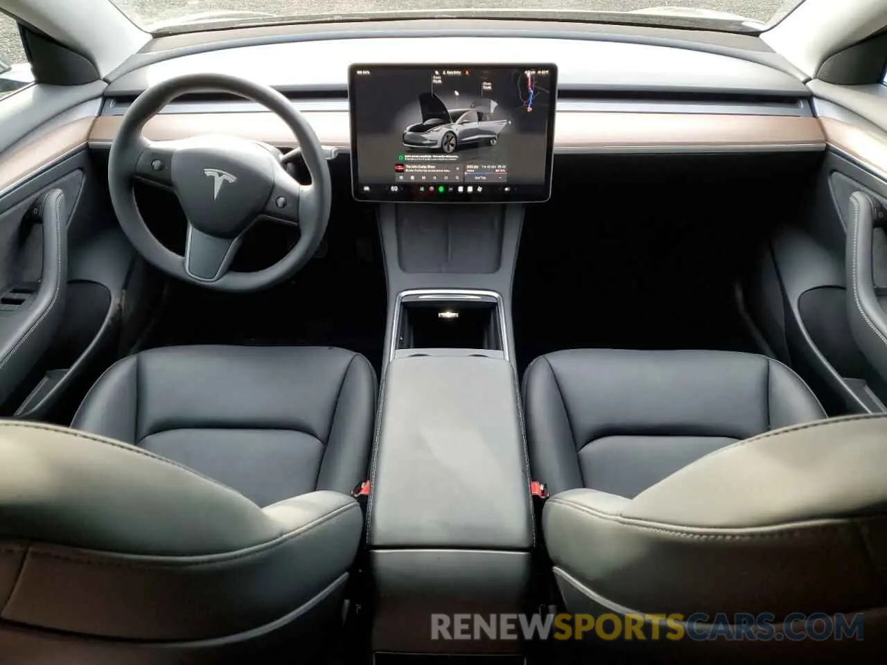 8 Фотография поврежденного автомобиля 5YJ3E1EA1PF679696 TESLA MODEL 3 2023