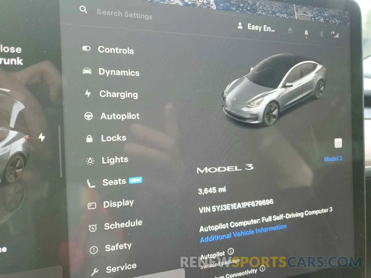 9 Фотография поврежденного автомобиля 5YJ3E1EA1PF679696 TESLA MODEL 3 2023