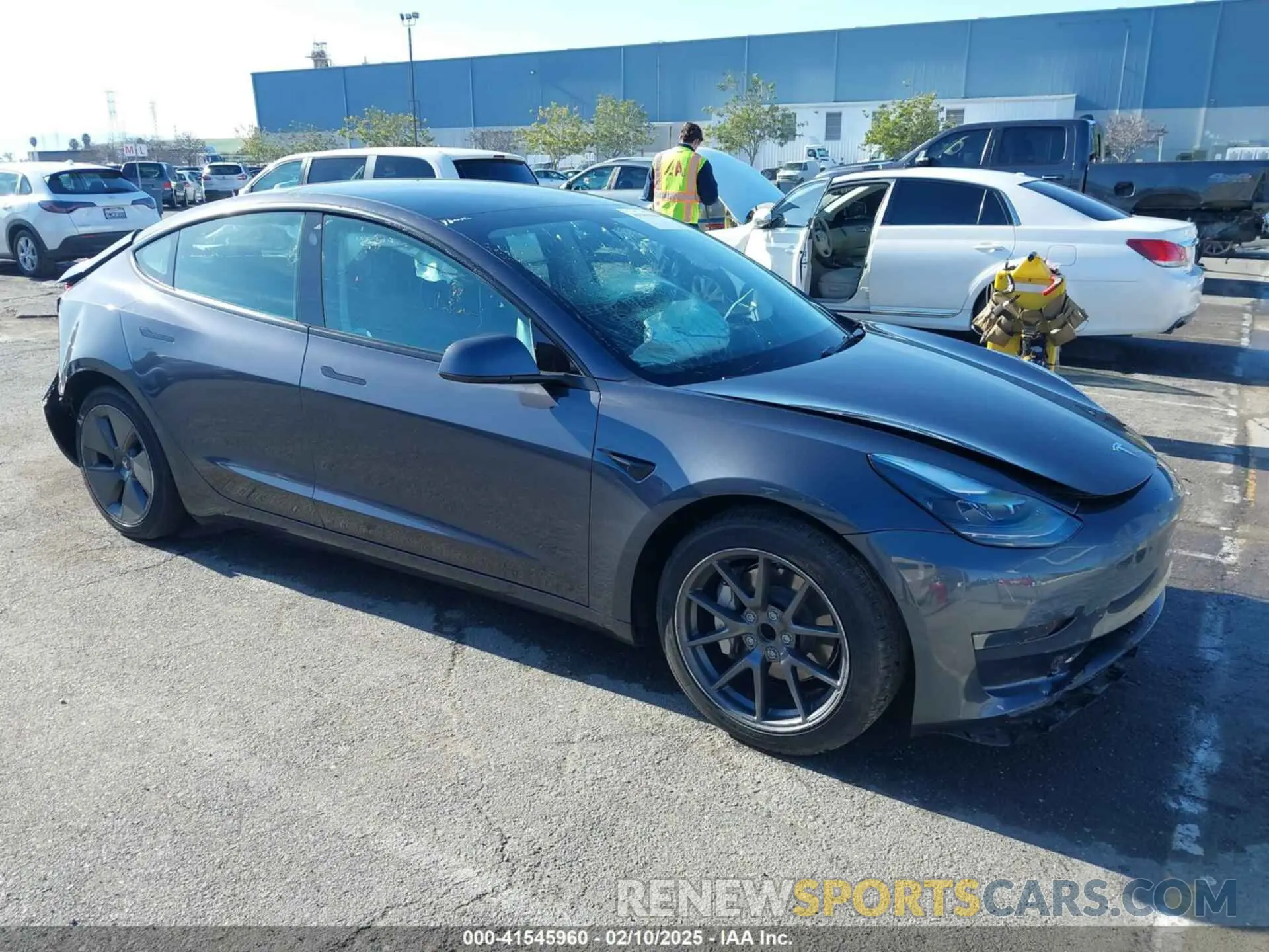 1 Photograph of a damaged car 5YJ3E1EA1PF681030 TESLA MODEL 3 2023