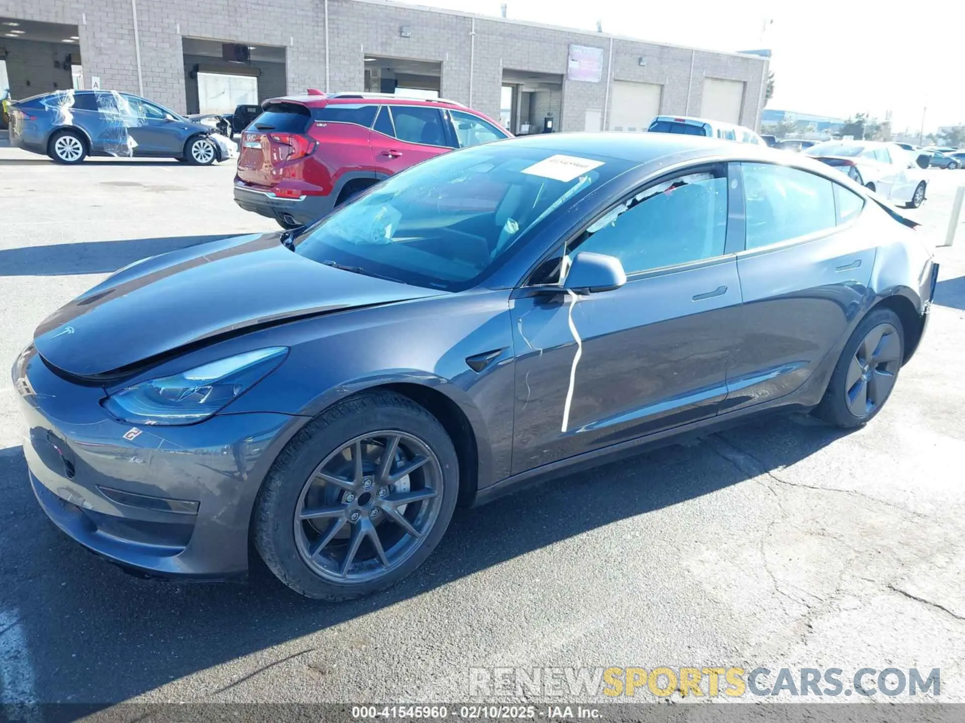 2 Photograph of a damaged car 5YJ3E1EA1PF681030 TESLA MODEL 3 2023
