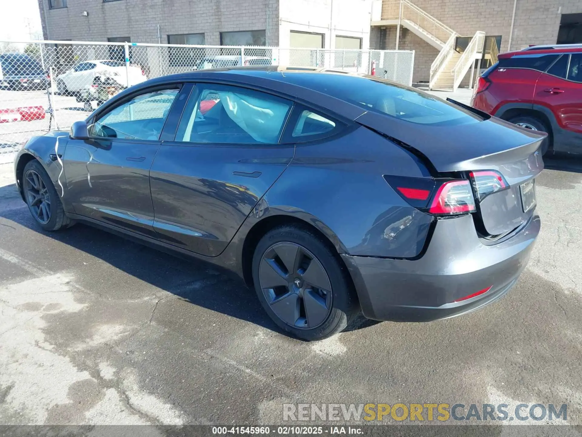 3 Photograph of a damaged car 5YJ3E1EA1PF681030 TESLA MODEL 3 2023