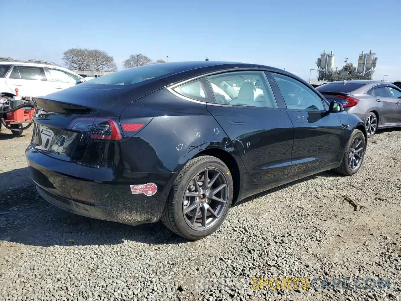 3 Photograph of a damaged car 5YJ3E1EA1PF685532 TESLA MODEL 3 2023