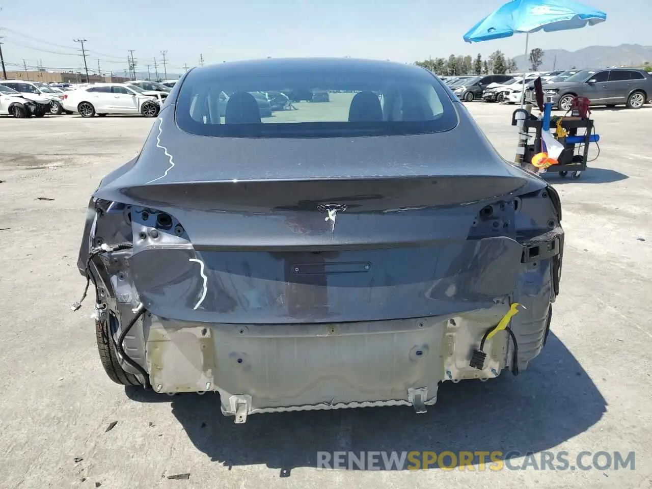6 Photograph of a damaged car 5YJ3E1EA1PF694473 TESLA MODEL 3 2023