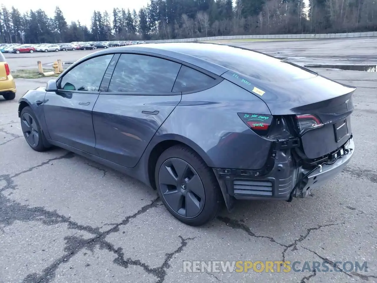 2 Photograph of a damaged car 5YJ3E1EA1PF698734 TESLA MODEL 3 2023