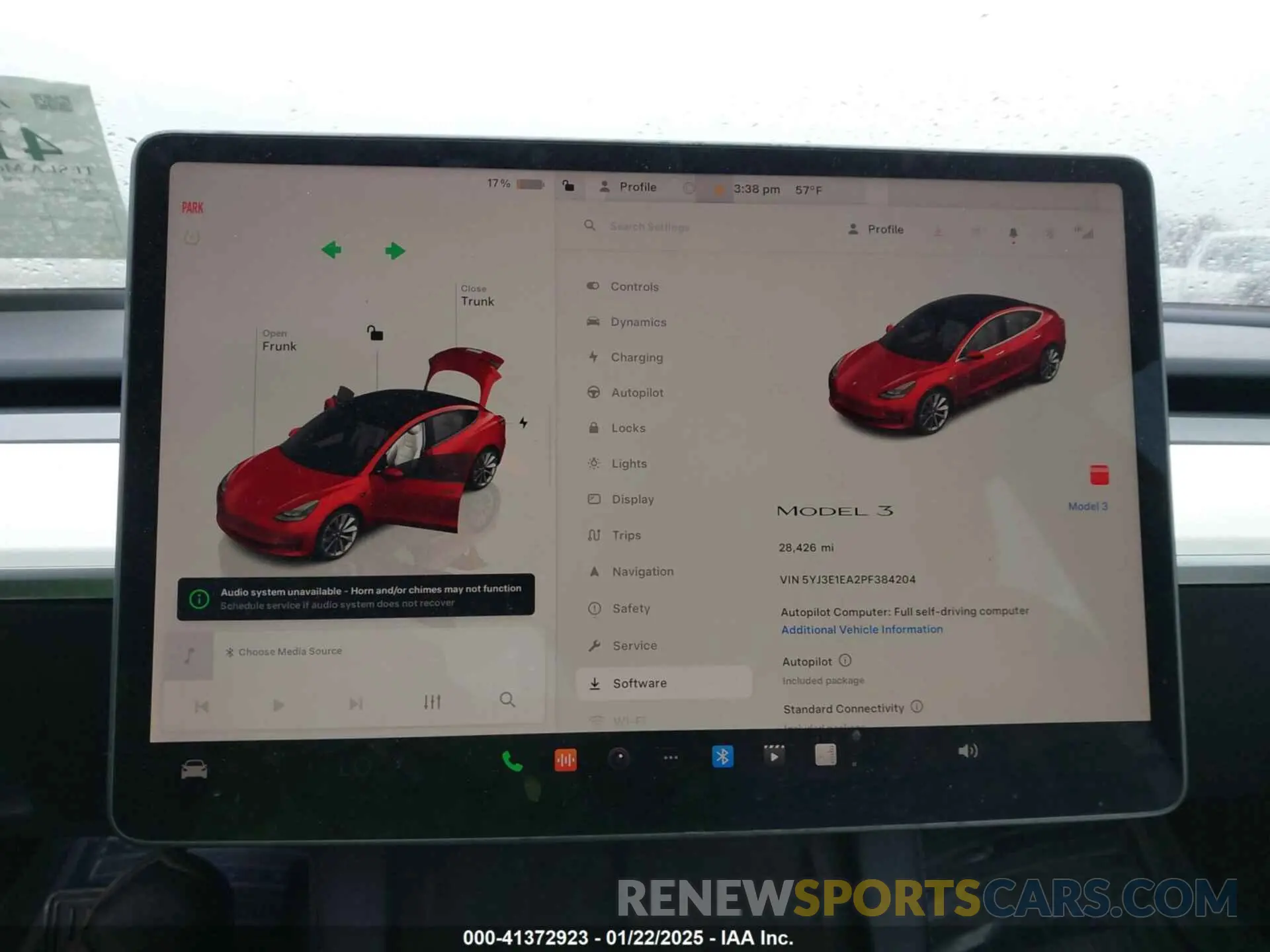 18 Фотография поврежденного автомобиля 5YJ3E1EA2PF384204 TESLA MODEL 3 2023
