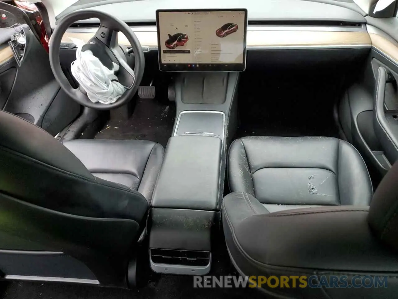 8 Photograph of a damaged car 5YJ3E1EA2PF395557 TESLA MODEL 3 2023