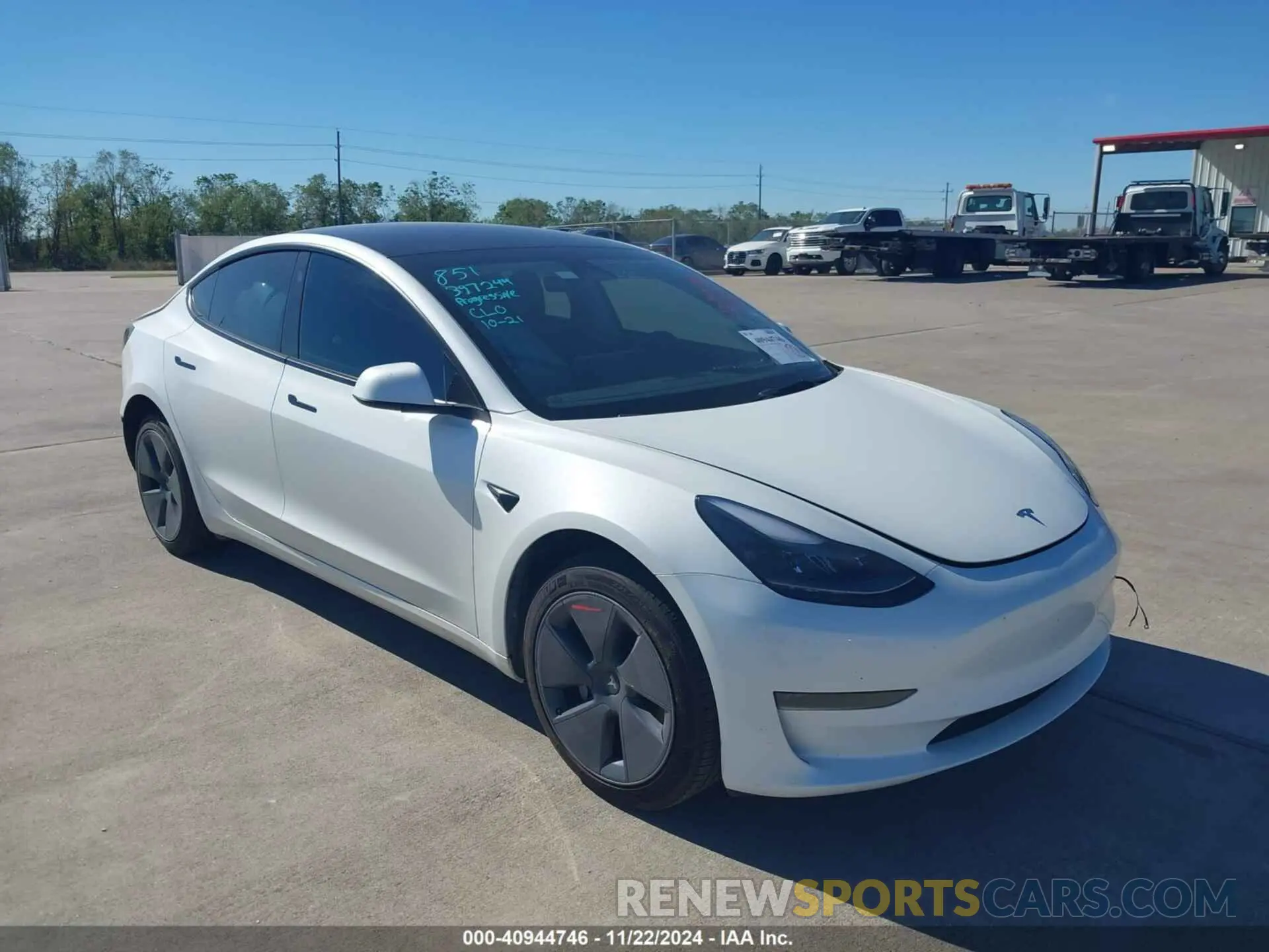 1 Photograph of a damaged car 5YJ3E1EA2PF397244 TESLA MODEL 3 2023