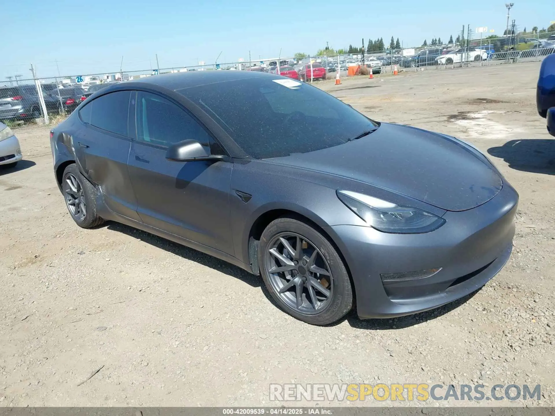 1 Photograph of a damaged car 5YJ3E1EA2PF404614 TESLA MODEL 3 2023