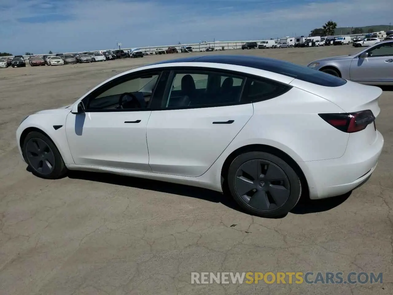 2 Photograph of a damaged car 5YJ3E1EA2PF413779 TESLA MODEL 3 2023