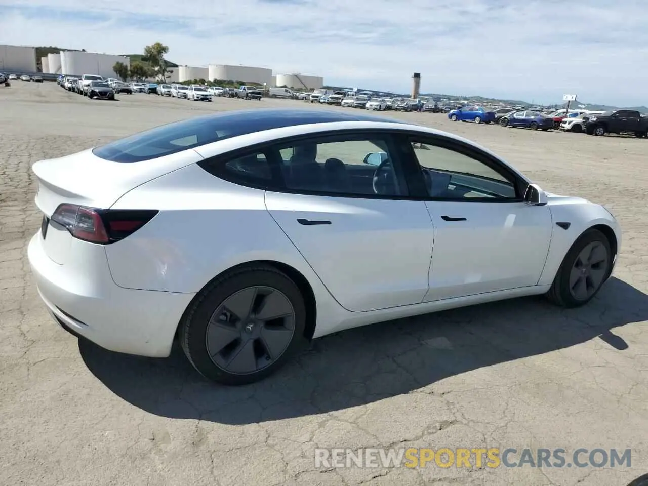 3 Photograph of a damaged car 5YJ3E1EA2PF413779 TESLA MODEL 3 2023