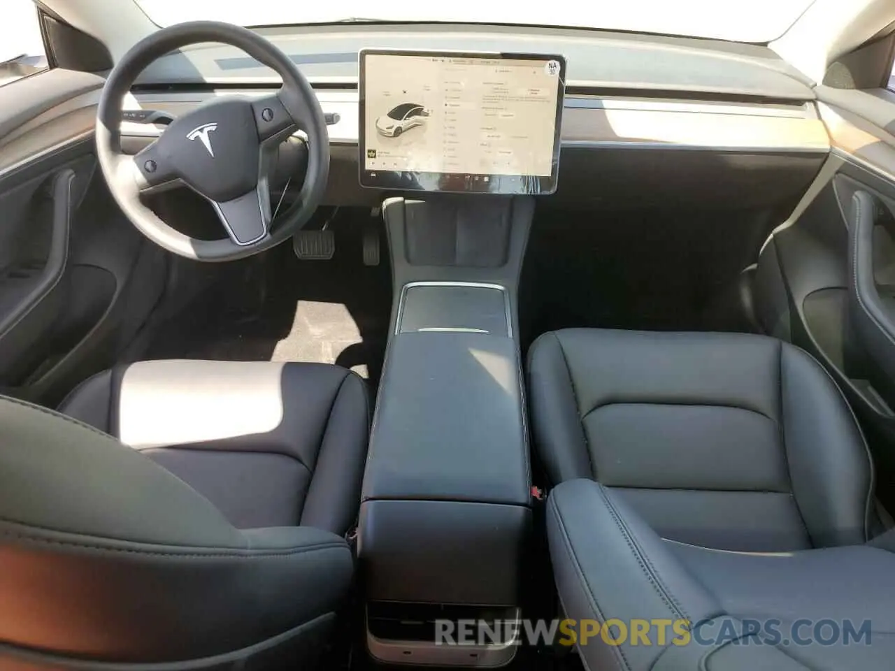8 Photograph of a damaged car 5YJ3E1EA2PF413779 TESLA MODEL 3 2023
