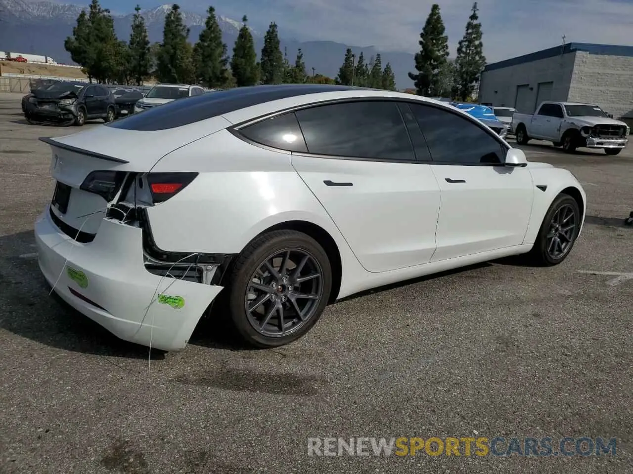 3 Photograph of a damaged car 5YJ3E1EA2PF429917 TESLA MODEL 3 2023