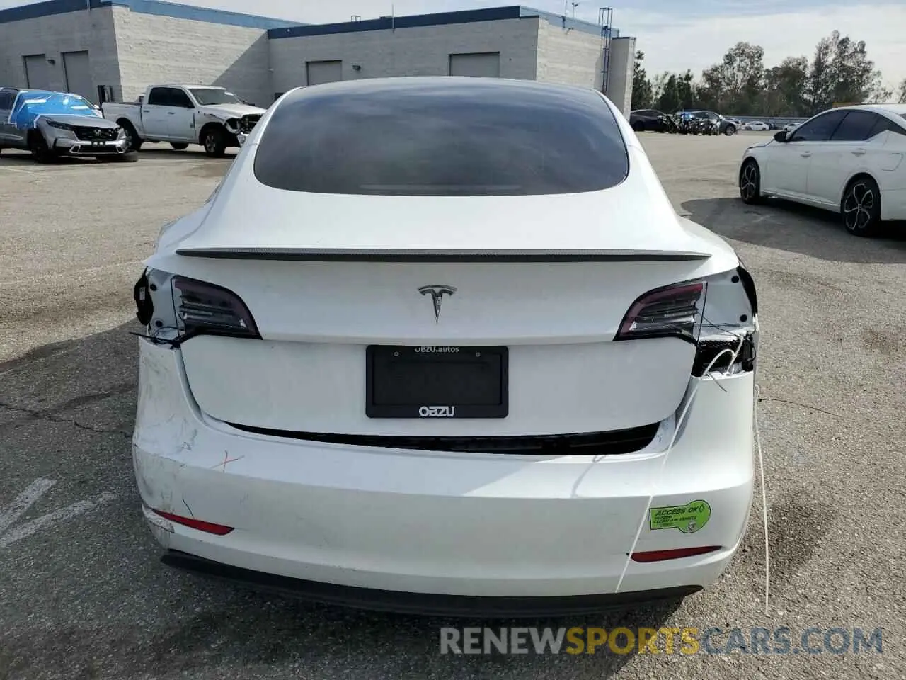 6 Photograph of a damaged car 5YJ3E1EA2PF429917 TESLA MODEL 3 2023