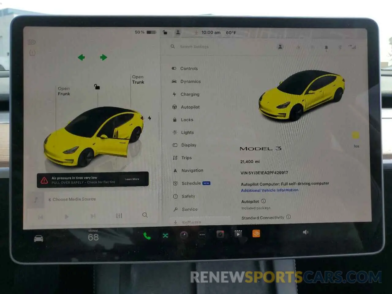 9 Photograph of a damaged car 5YJ3E1EA2PF429917 TESLA MODEL 3 2023