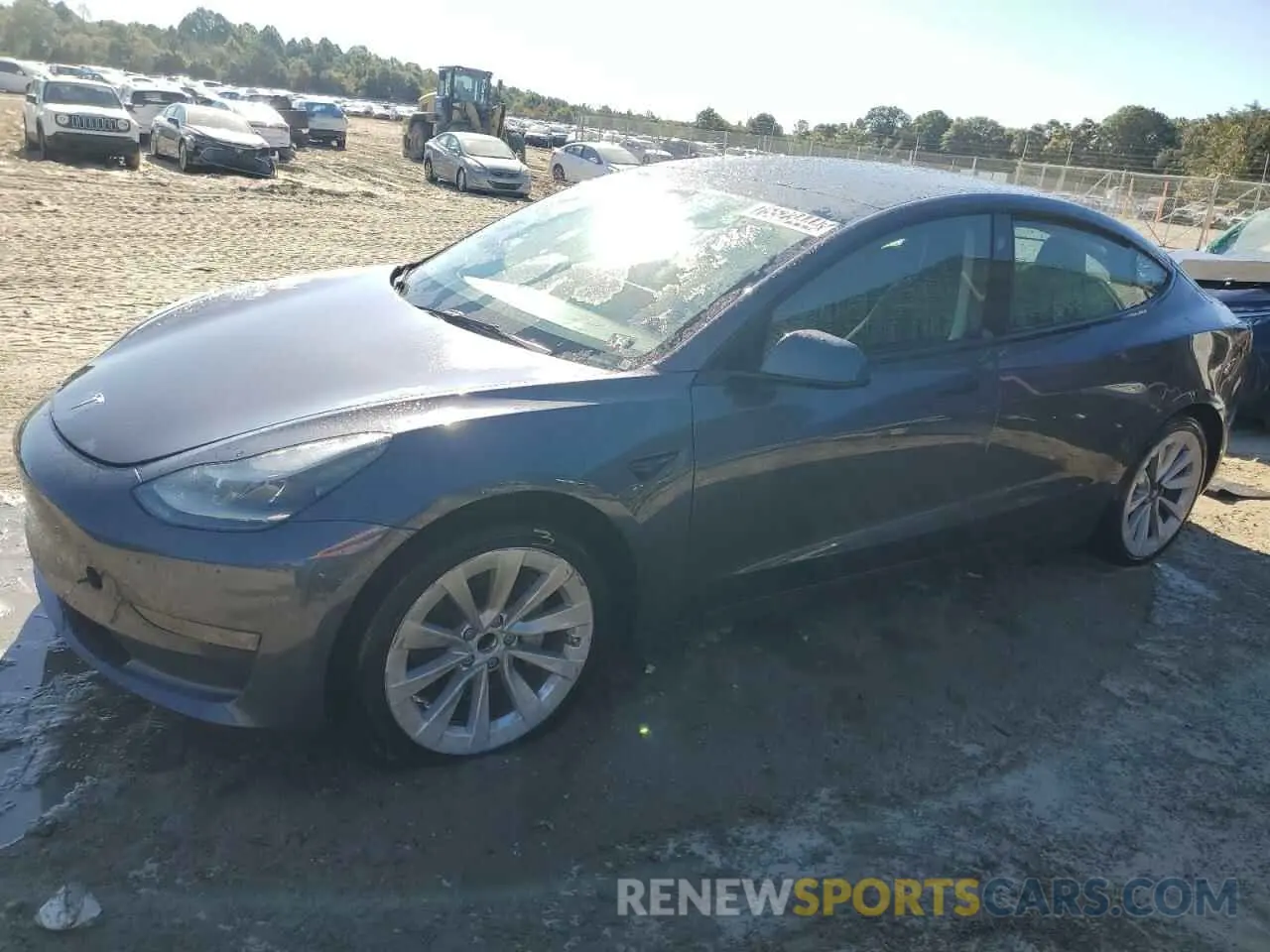 1 Фотография поврежденного автомобиля 5YJ3E1EA2PF446717 TESLA MODEL 3 2023