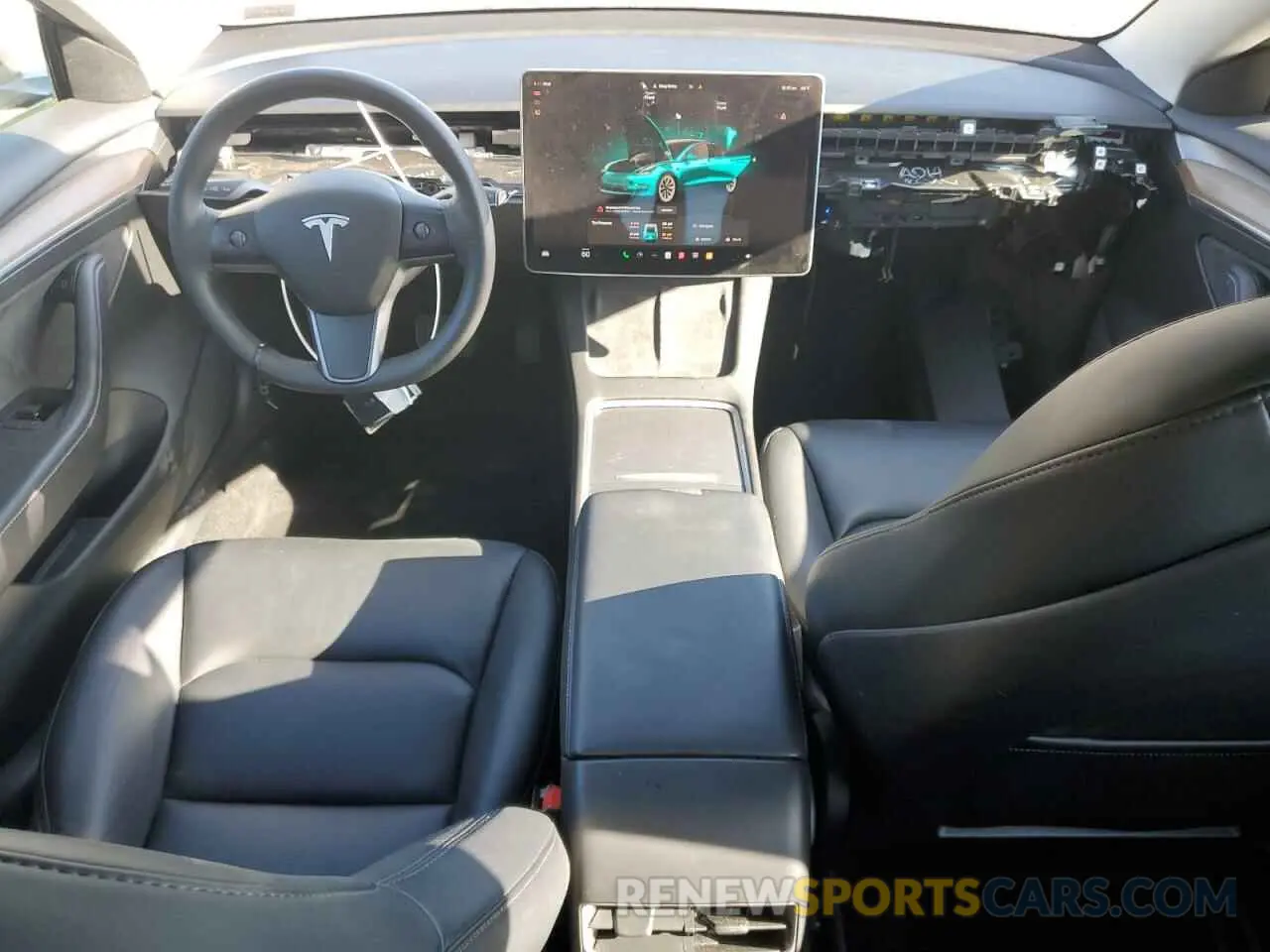 8 Фотография поврежденного автомобиля 5YJ3E1EA2PF446717 TESLA MODEL 3 2023