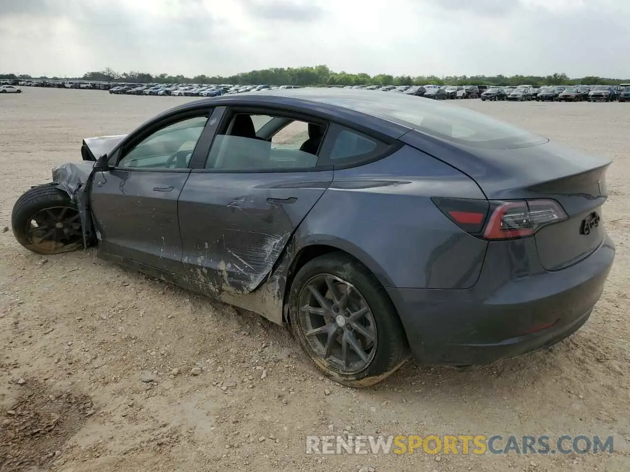 2 Photograph of a damaged car 5YJ3E1EA2PF449486 TESLA MODEL 3 2023