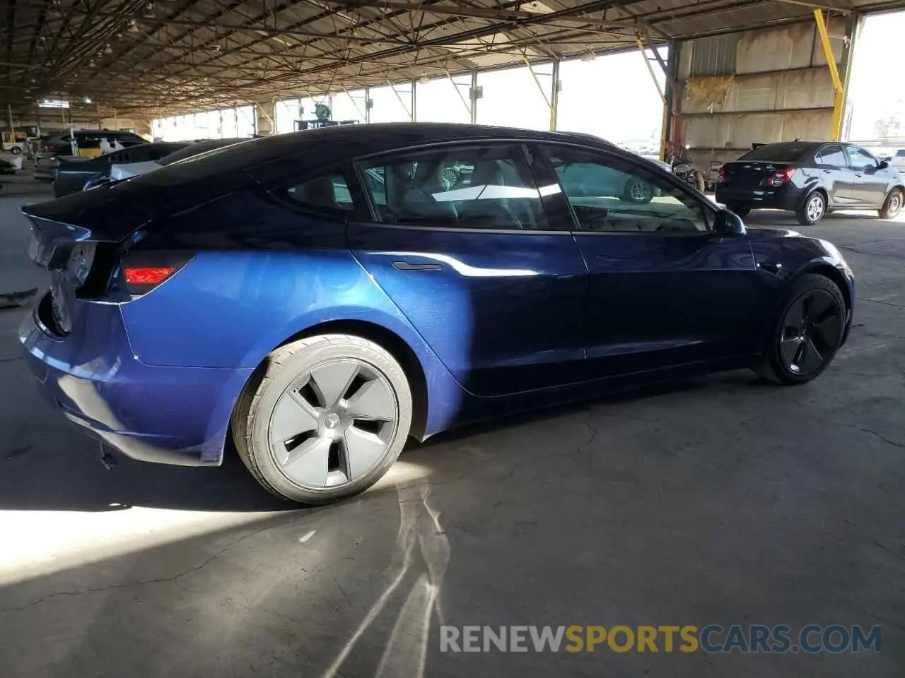 3 Photograph of a damaged car 5YJ3E1EA2PF451027 TESLA MODEL 3 2023