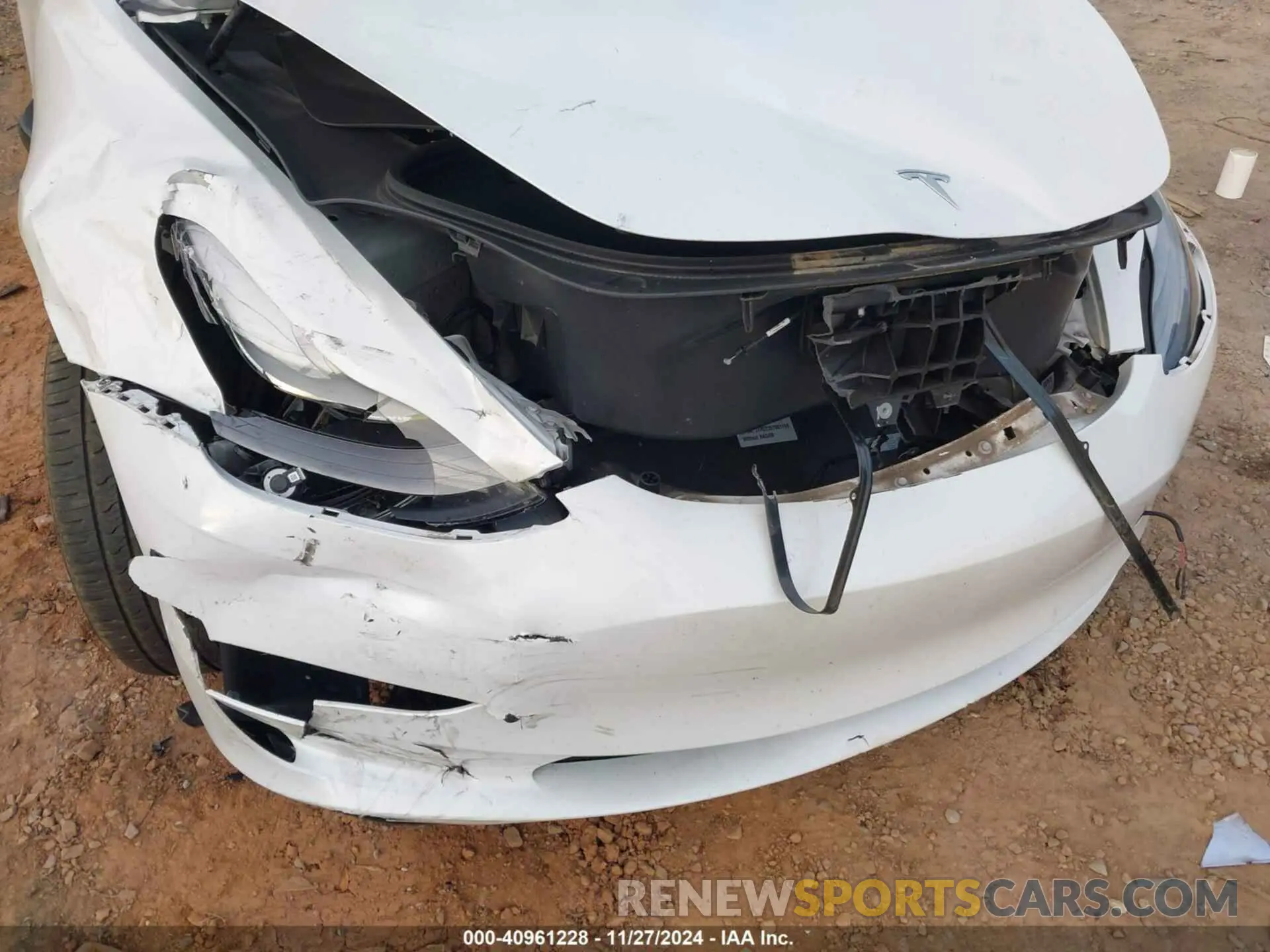 6 Photograph of a damaged car 5YJ3E1EA2PF455045 TESLA MODEL 3 2023