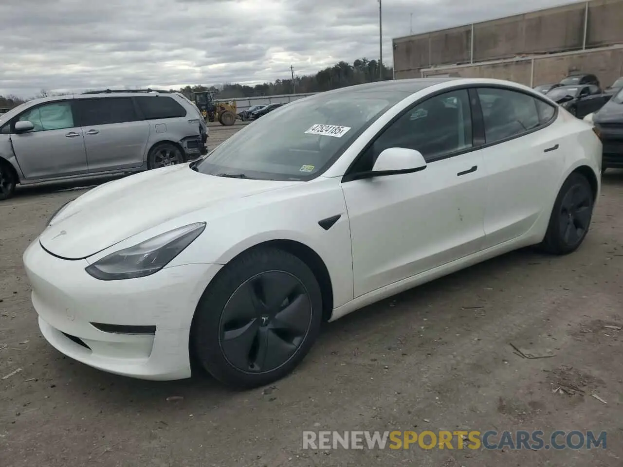 1 Photograph of a damaged car 5YJ3E1EA2PF467938 TESLA MODEL 3 2023