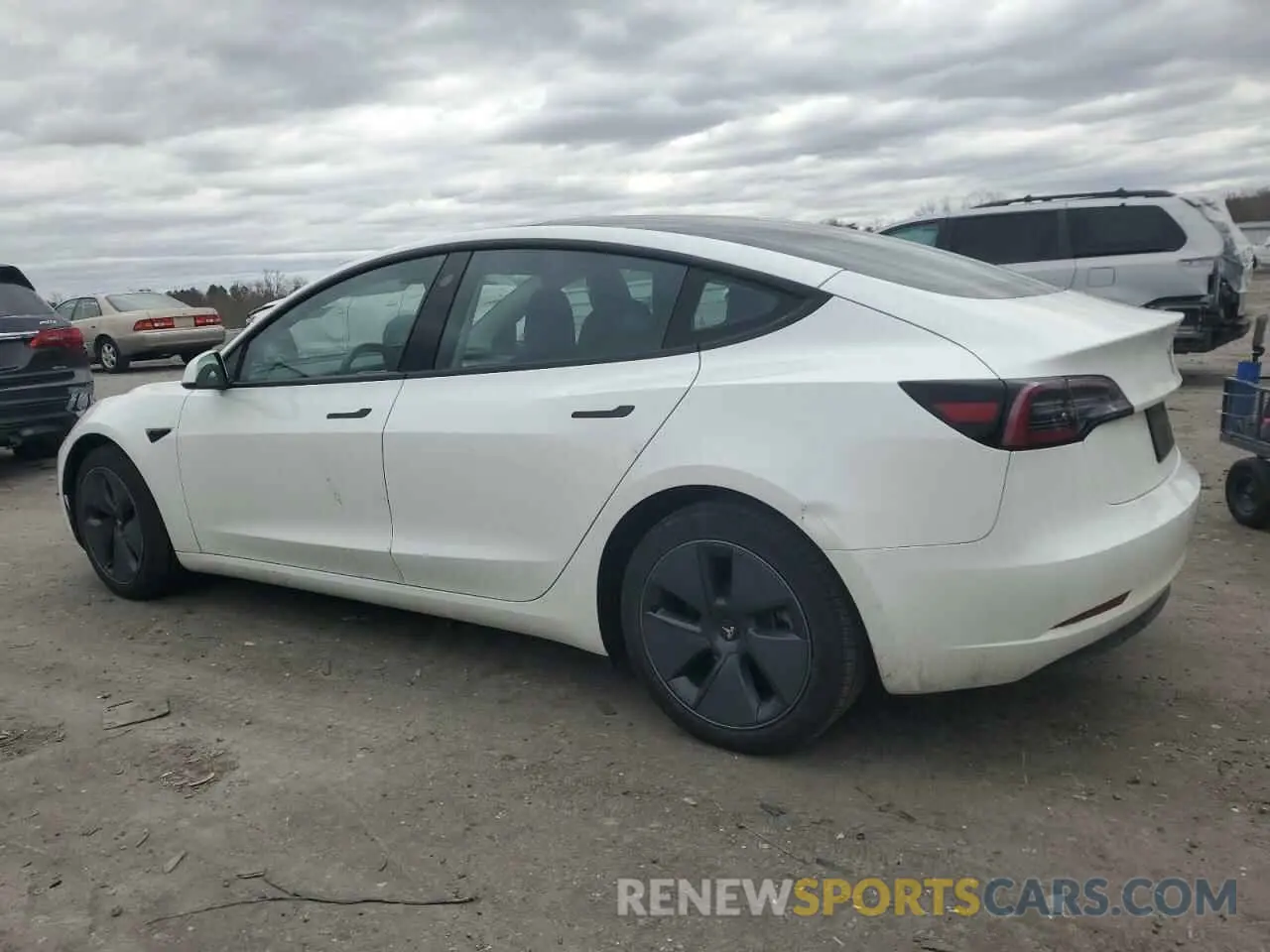 2 Photograph of a damaged car 5YJ3E1EA2PF467938 TESLA MODEL 3 2023
