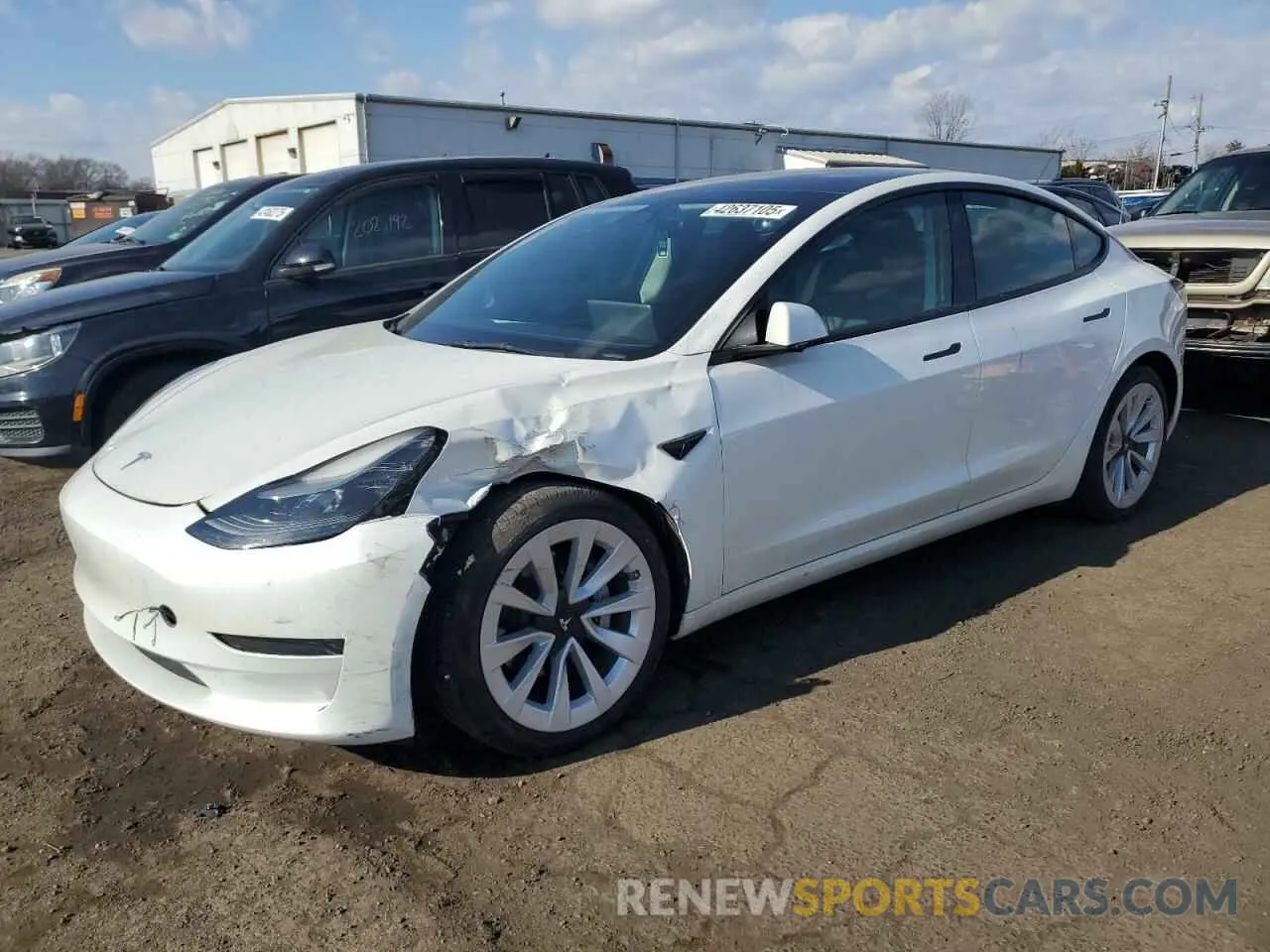 1 Фотография поврежденного автомобиля 5YJ3E1EA2PF468460 TESLA MODEL 3 2023