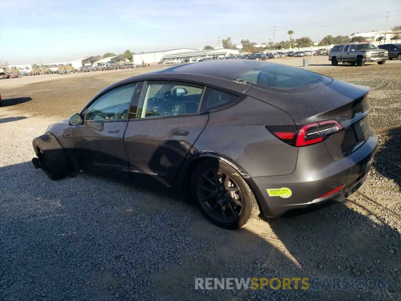 2 Фотография поврежденного автомобиля 5YJ3E1EA2PF474100 TESLA MODEL 3 2023